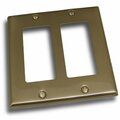 Residential Essentials Double Rocker Switch Plate- Satin Nickel 10824SN
